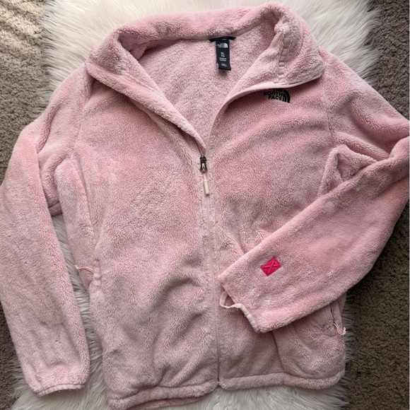 The North Face Jackets & Blazers - The North Face Light Pink Sherpa Fleece Jacket